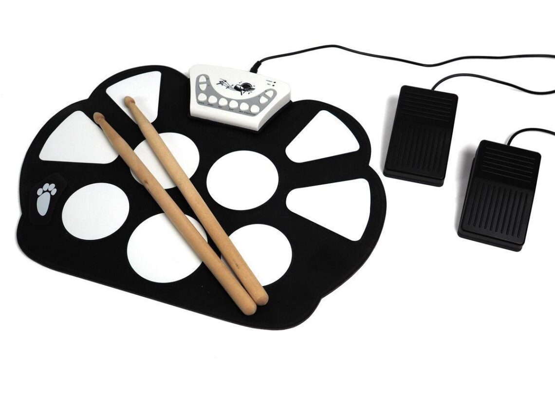 Provando il Roll Up Drum Kit: batteria su ruote!