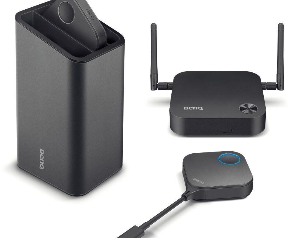 Il sistema di presentazione InstaShow di BenQ consente di trasferire presentazioni in modalità wireless