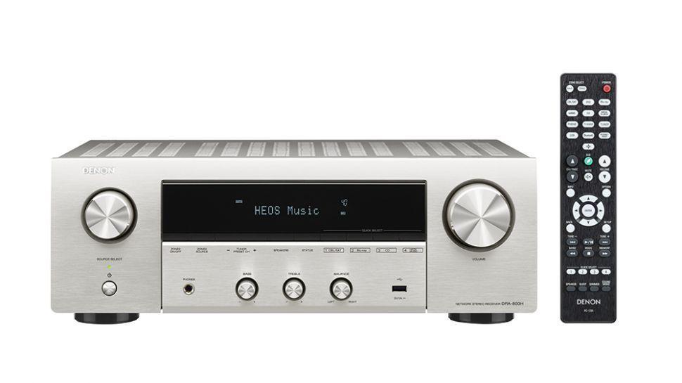 Denonilta uusi DRA-800H -viritinvahvistin – kaksi kanavaa, hdmi-liitännät ja HEOS-monihuonejärjestelmä