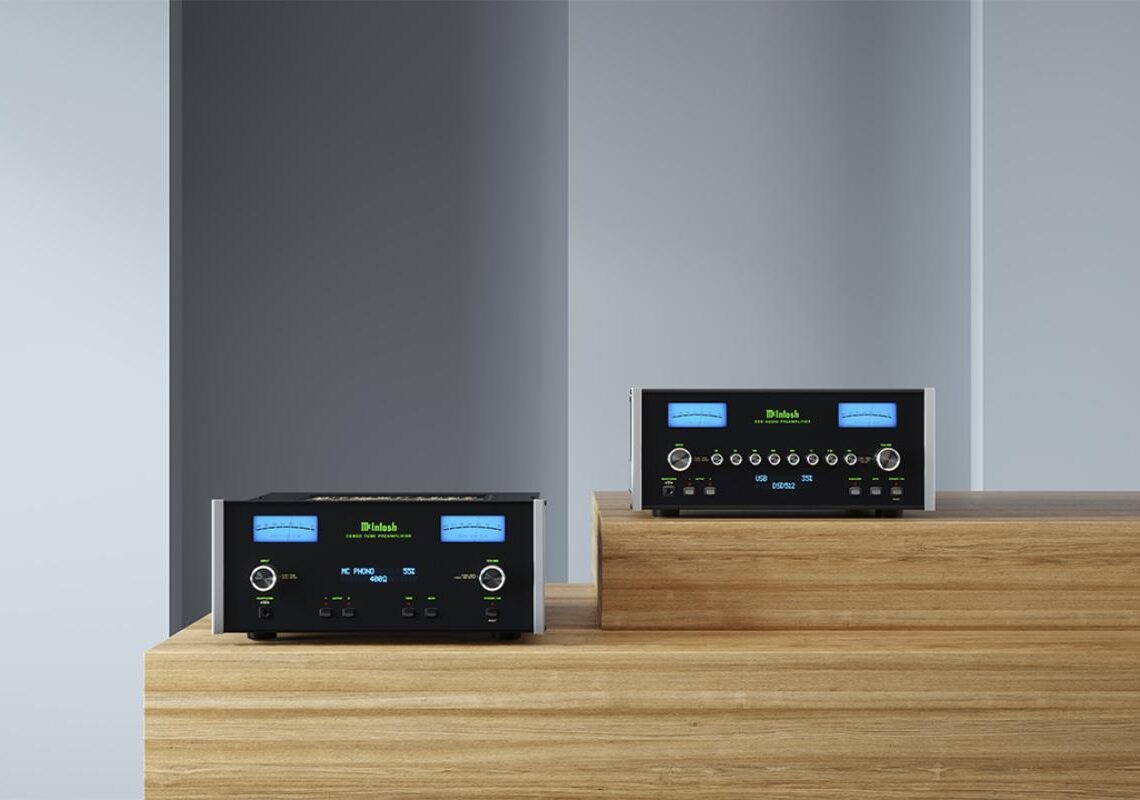 McIntosh esittelee C2800 ja C55 stereoesivahvistimet