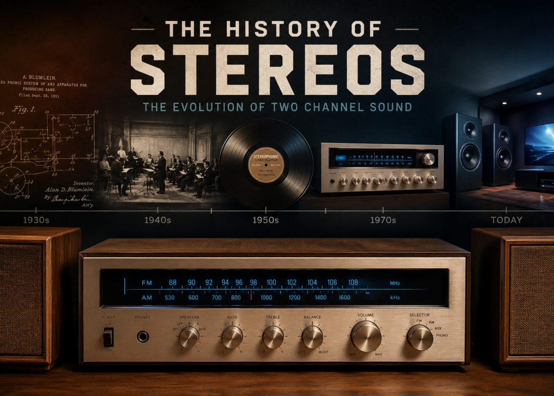 Kun ääni sai toisen ulottuvuuden – stereon historia videolla