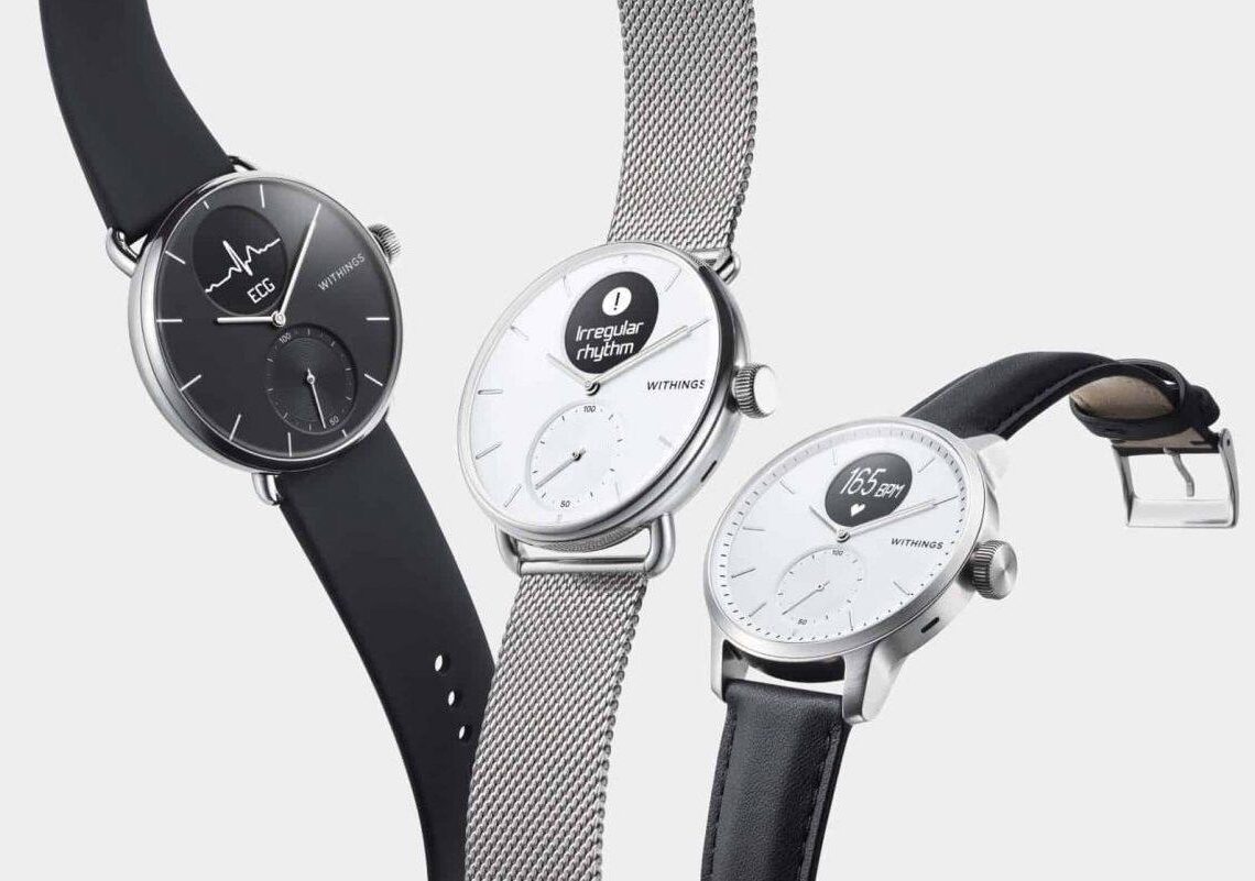 Withingsiltä uusi ScanWatch-hybridiälykello – uniapnean tunnistus, EKG ja kuukauden akunkesto