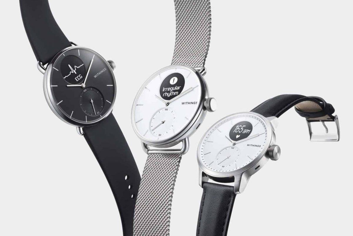 Withingsiltä uusi ScanWatch-hybridiälykello – uniapnean tunnistus, EKG ja kuukauden akunkesto