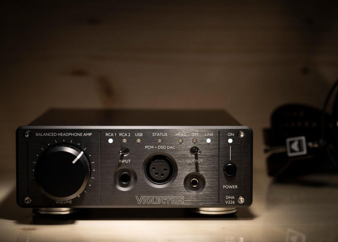 Il robusto preamplificatore/cuffia DHA V226 di Violectric è arrivato in Finlandia.