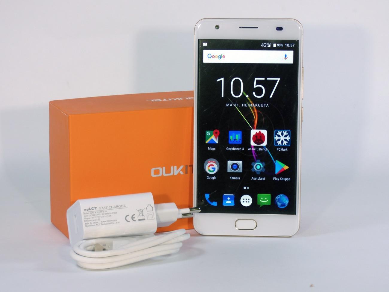 Edullinen älypuhelin isolla akulla – Oukitel K6000 Plus